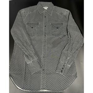 Man X OneTeaspoon‎ NWT Men's Django Western Shirt in Fox Black in Size Medium